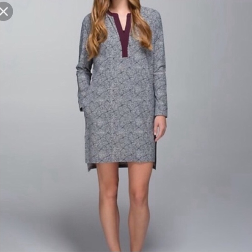 Lululemon Effortless Push Petal Dress Sz 6